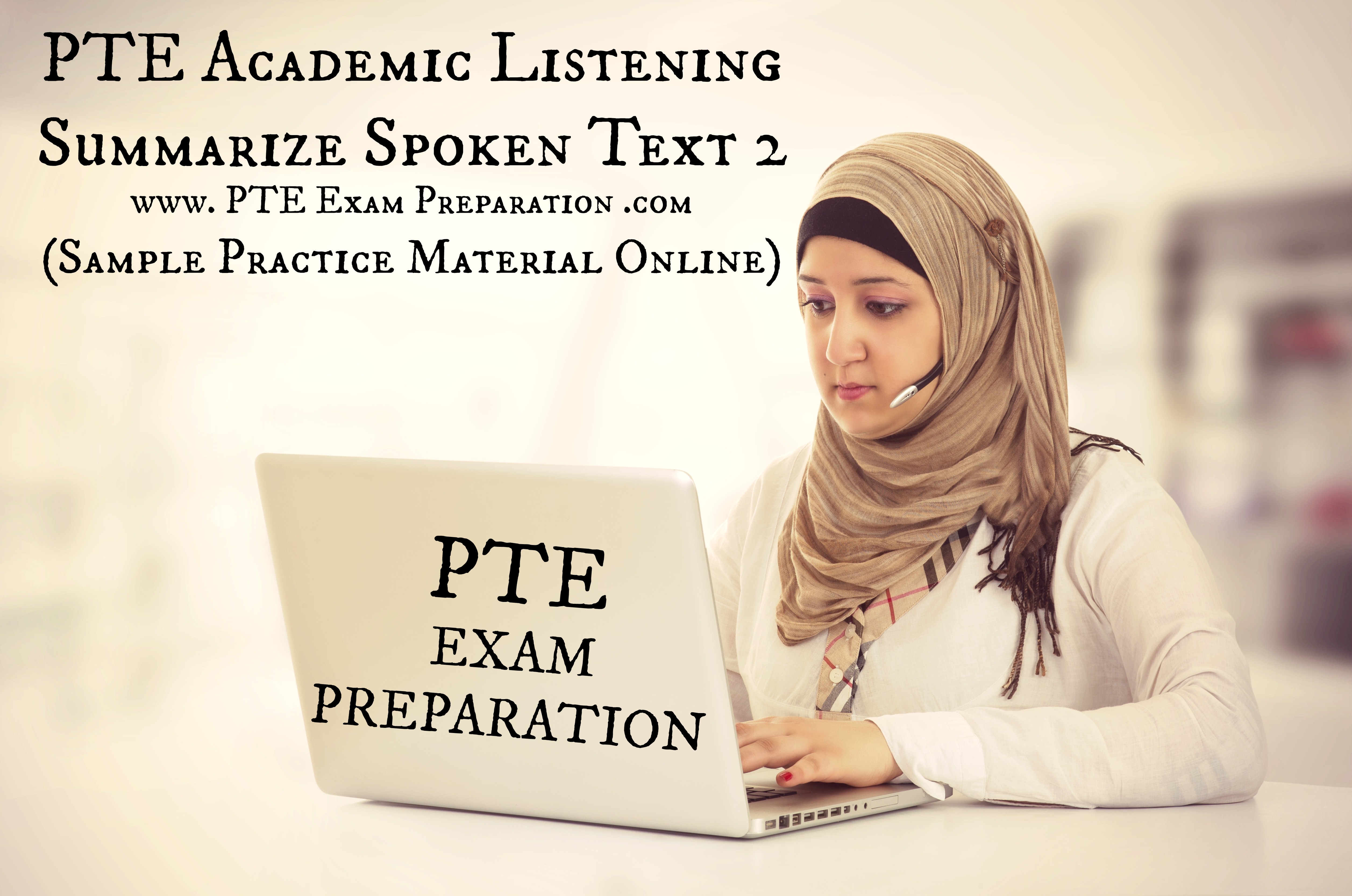 PTE Academic Listening - Summarize Spoken Text 2 (Sample Practice Material Online)
