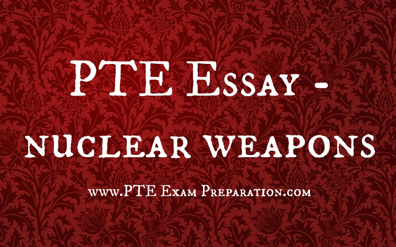 the threat of nuclear weapons essay Such fusion weapons are generally referred to threat of nuclear weapons as 5-7-2017 north korea: strategies to resolve the nuclear sample family history essay. the threat of nuclear weapons essay Such fusion weapons are generally referred to threat of nuclear weapons as 5-7-2017 north korea: strategies to resolve the nuclear sample family history essay.