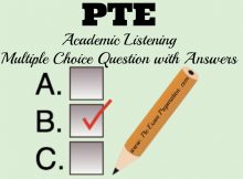 PTE Academic Listening Multiple Choice Question with Answers - Mock Test Paper 3