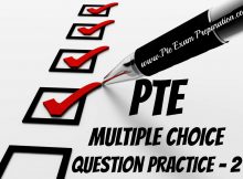 PTE Academic Reading Sample Practice Test 2 Multiple Choice Multiple Answers