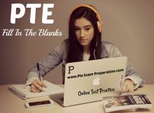PTE Fill In The Blanks Questions Exercises 5 - Online Test Practice Free