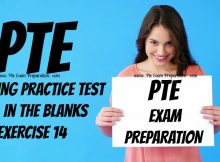 Academic Listening Practice Test For PTE - Fill In The Blanks Exercise 14