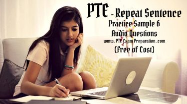 PTE Repeat Sentence Practice Sample 6 - Audio Questions (Free of Cost)