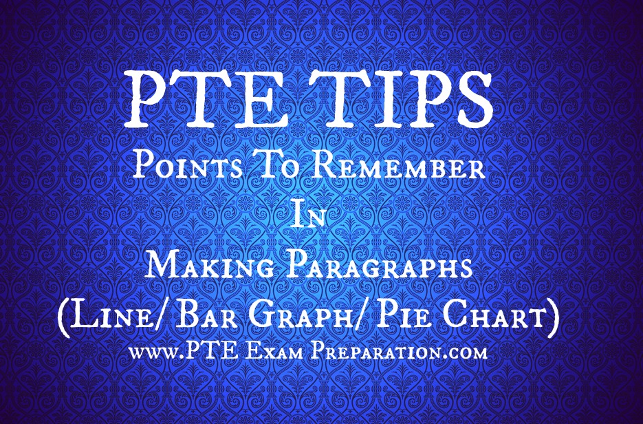 PTE Describe Image Tips Points To Remember In Making Paragraphs (Line