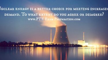 Nuclear energy is a better choice for meeting increasing demand