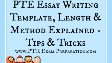 PTE Essay Writing Template, Length & Method Explained - Tips & Tricks