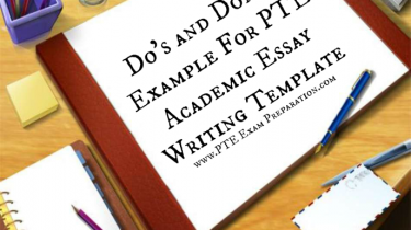 Do's and Don'ts Example For PTE Academic Essay Writing Template
