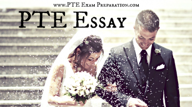 PTE IELTS Academic Essay Foolish To Get Married Before Job