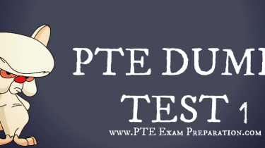 PTE Academic Exam Dumps December 2017 Latest Questions Test 1