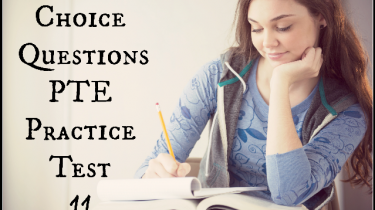 Multiple Choice Questions PTE Exam Preparation