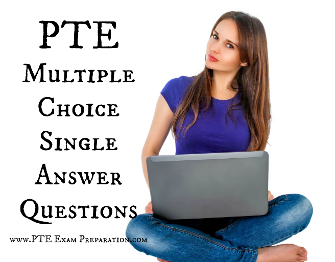 PTE Multiple Choice Single Answer Questions Practice Test 3