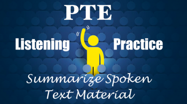 PTE Listening Practice - Summarize Spoken Text Material 8