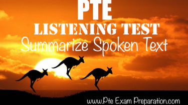 PTE Listening Test - Summarize Spoken Text - Online Test Paper 9