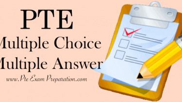 PTE Multiple Choice Multiple Answer Listening Sample 7