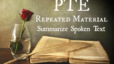 PTE Repeated Material - Summarize Spoken Text Example 5