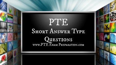 PTE Short Answer Type Questions