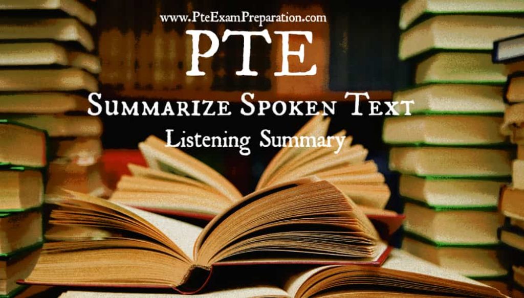 PTE Summarize Spoken Text - Listening Summary Examples 6