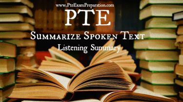PTE Summarize Spoken Text - Listening Summary Examples 6