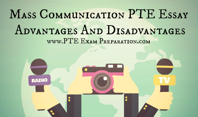 mass communication essay pte