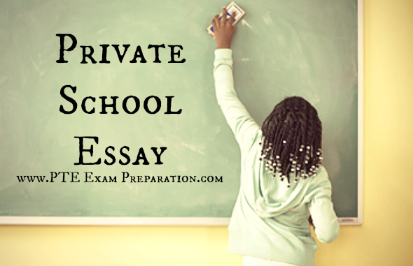 essay private school