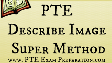 PTE Speaking Basics Describe Image Super Method