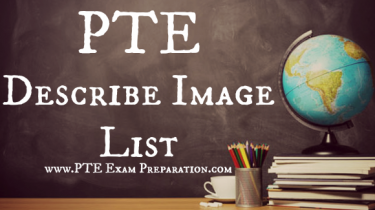 PTE Describe Image List