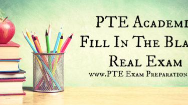 PTE Listening Fill in the Blanks Real Exam