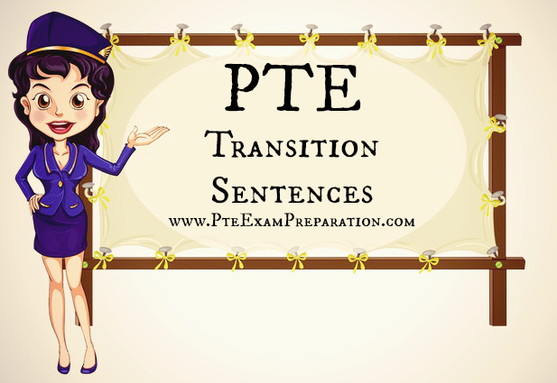 Transition Sentences