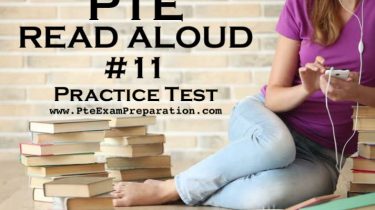 read aloud pte practice