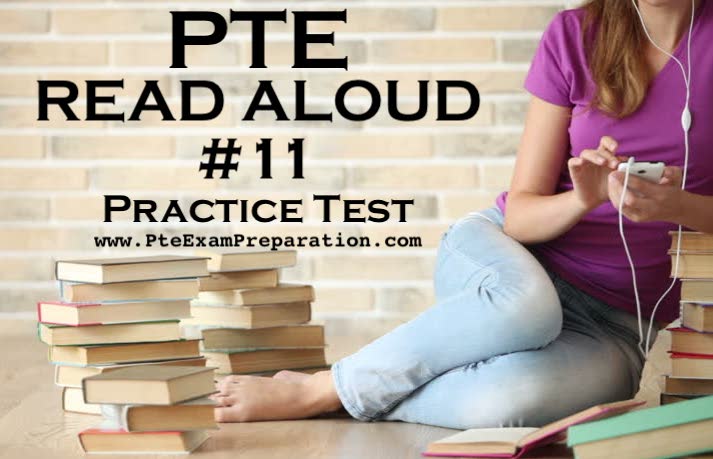 read aloud pte practice