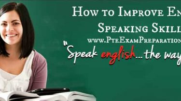 Improve English Speaking Skills For PTE