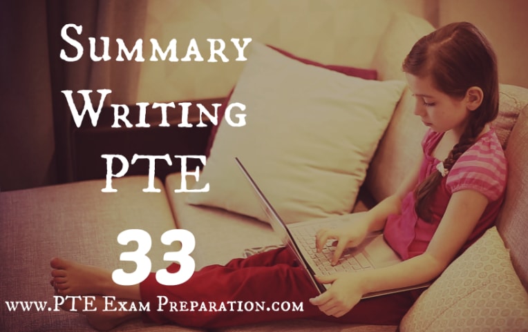 summary writing pte