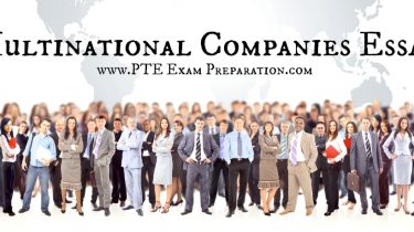 multinational companies essay pte