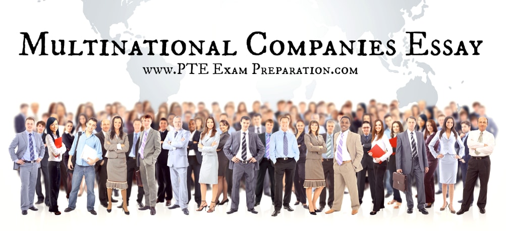 multinational companies ielts essay