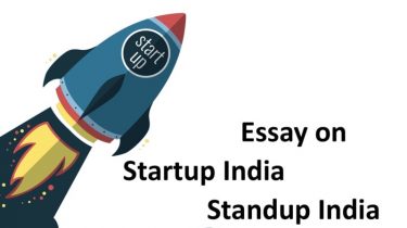 essay on startup india standup india