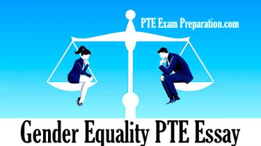 gender equality pte essay