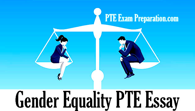 gender equality pte essay