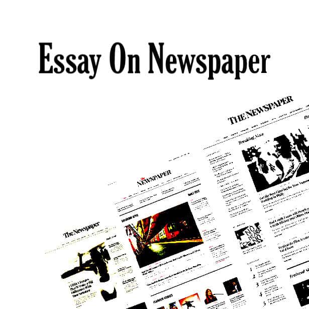 Essay on Newspaper