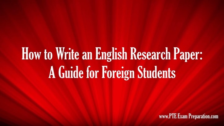 hindiinhindi How to Write an English Research Paper
