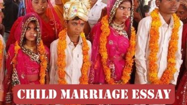Child Marriage Essay