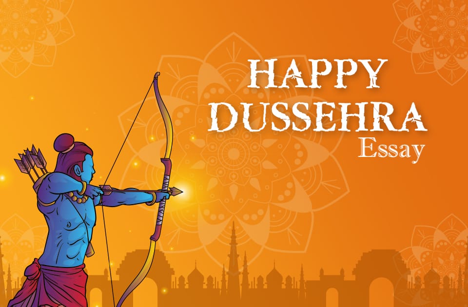 dussehra easy essay in english