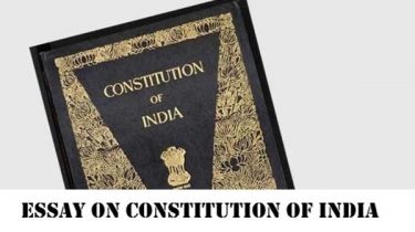 Essay on Constitution of India