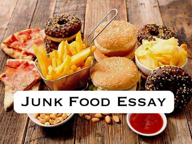 essay on junk food 300 words