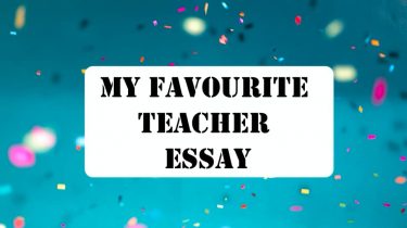 My Favourite Teacher Essay