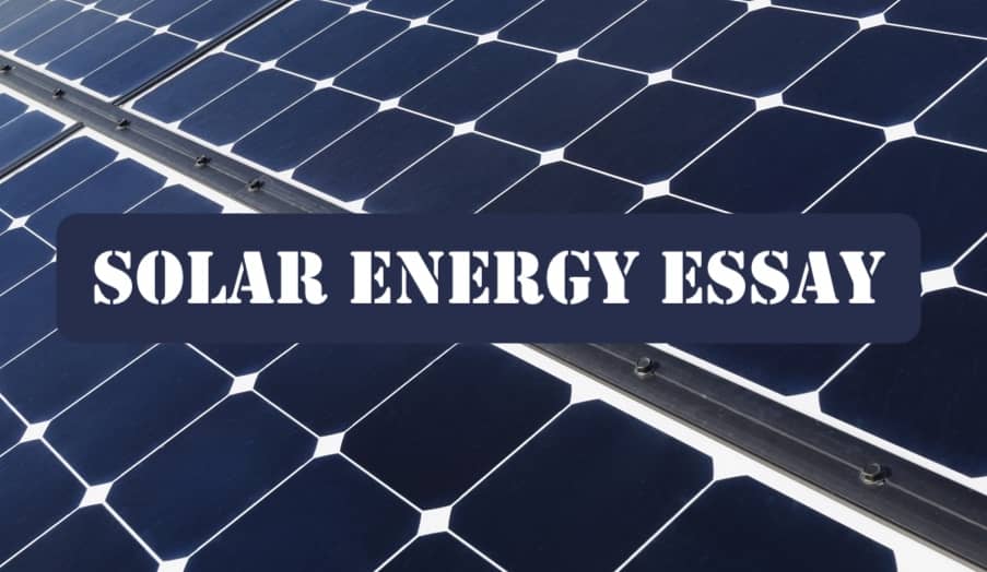 essay on solar energy in 300 words