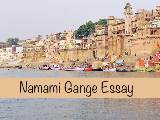 Namami Gange Essay