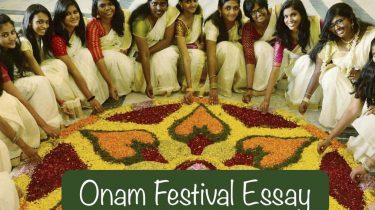 Onam Festival Essay