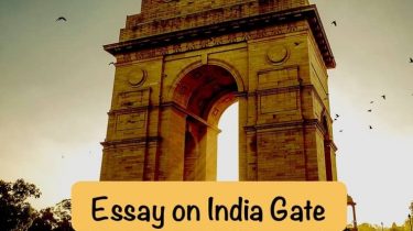 Essay on India Gate