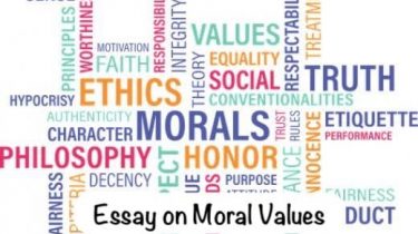 Moral Values Essay