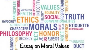 Moral Values Essay